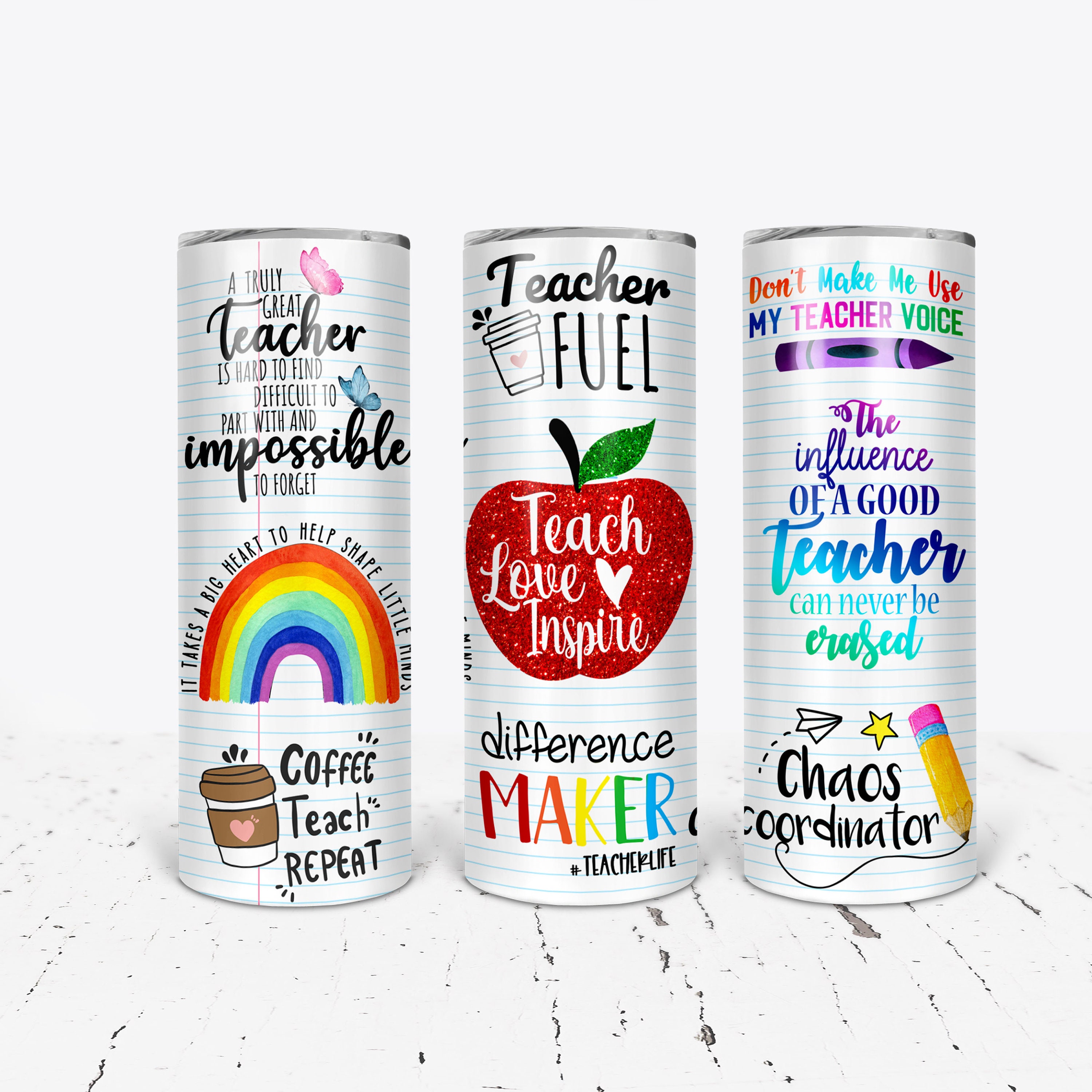 Teacher Life Tumbler (T493) – Swiit Creations