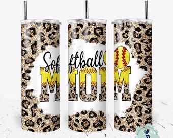 Softball Mom Gift, Gift for Mom, Softball Mom Tumbler