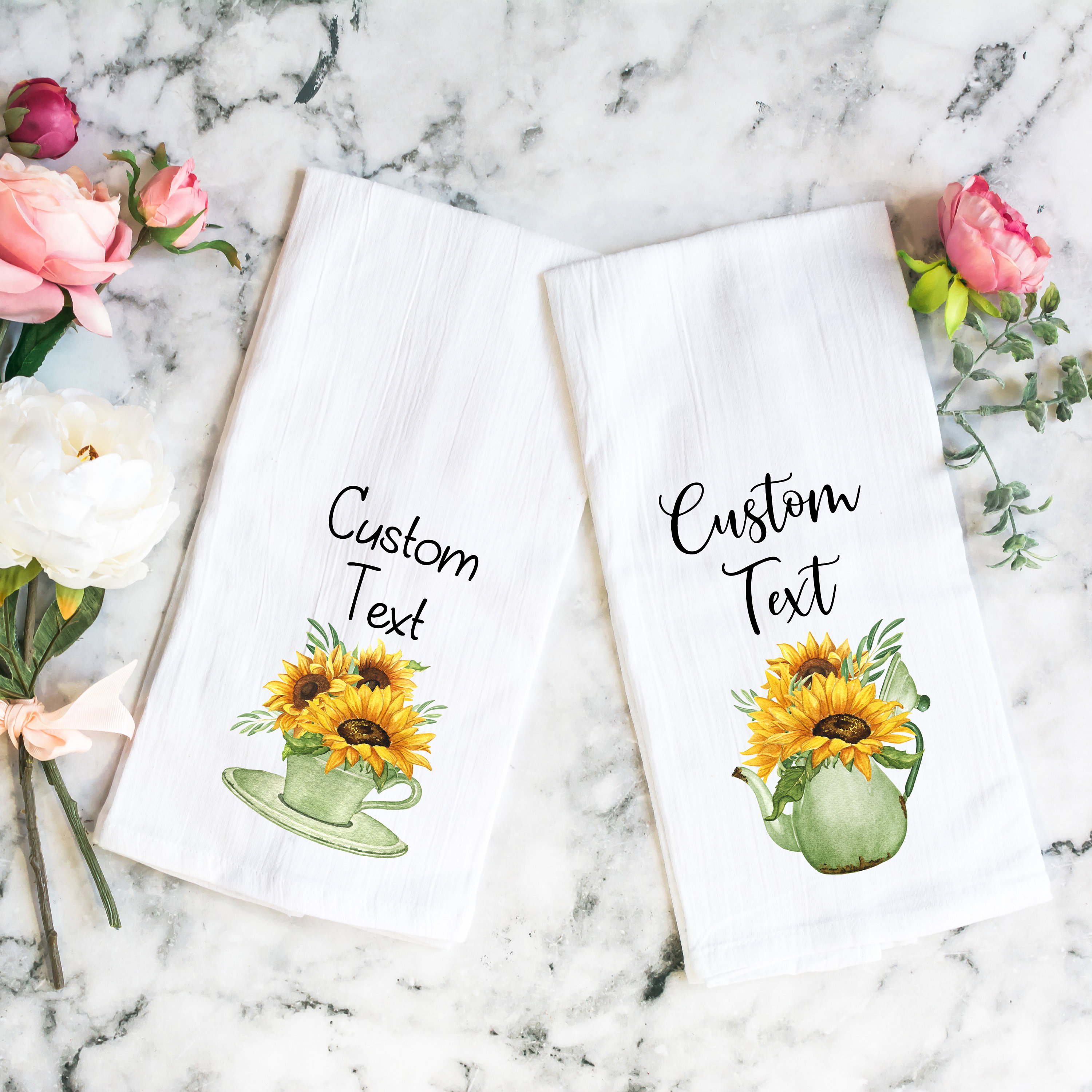 Personalized Kitchen Towel, Custom Towel