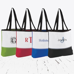 Personalized Tote Bag, Bridesmaids Gifts, Monogrammed Tote, Bridesmaids Tote, Personalized Tote