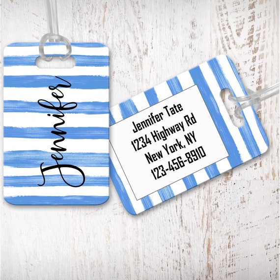 Custom Luggage tags, bag tag, travel bag tag, bridesmaid gift for destination wedding, destination wedding favor LG13