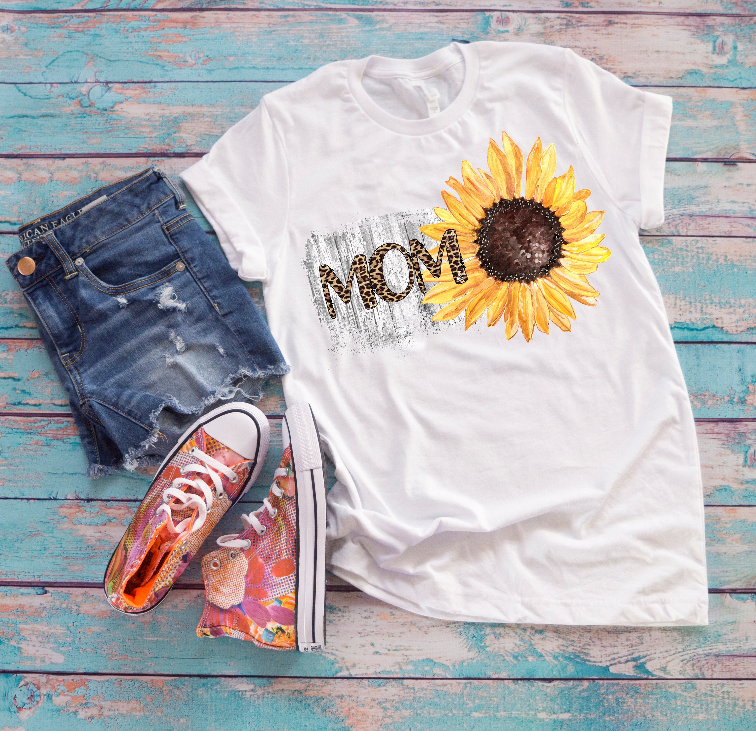 sunflower mom shirts