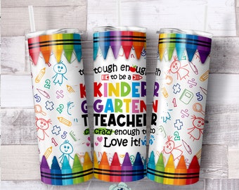 Kindergarten Teacher Gift, Teacher Appreciation Gift, Teacher Tumbler, End Of Year Teacher Gift, Cute Kinder Garten Teacher Gift