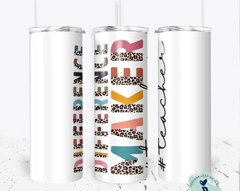 teacher appreciation gift,  teacher tumbler, bohemian difference maker, teacher tumbler, cute teacher gift