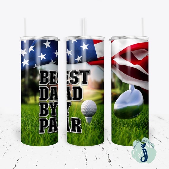 Fathers Day Gift for Dad Golf Dad Tumbler Gift Funny Golf Dad Gift