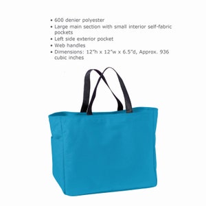 Bag description
600 denier linen look polyester
dimension 12 inches high by 12 inches wide by 6.5 inches deep