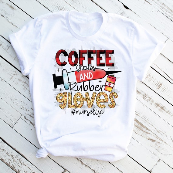 Coffee Scrubs Rubber Gloves