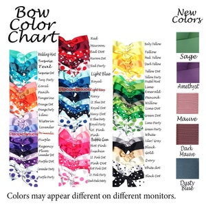 Bow color chart