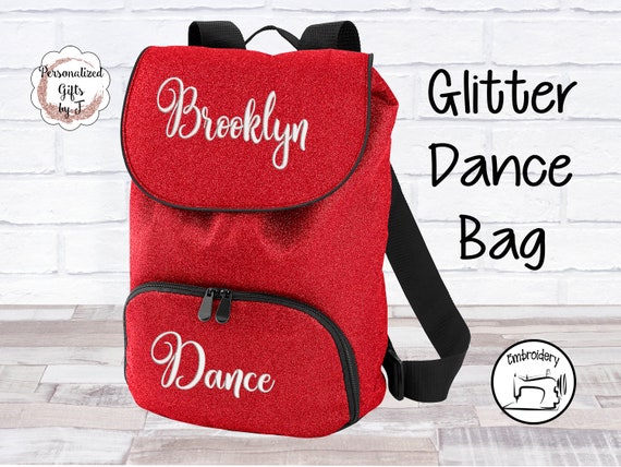 red cheer bag