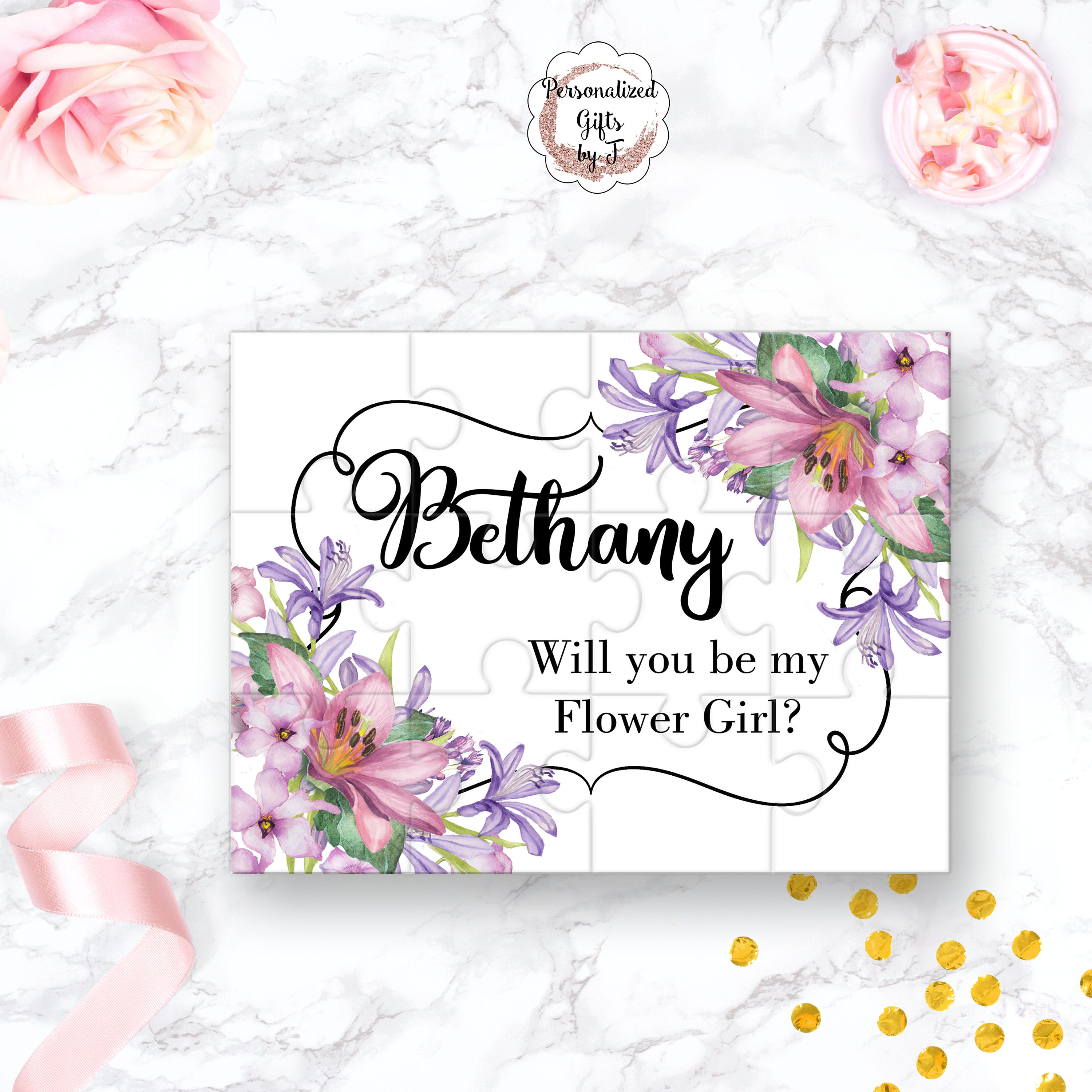personalized flower girl gifts