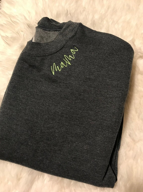 Minimalist Personalized Sweatshirt