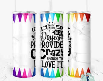 Daycare Provider Appreciation Gift, Daycare Teacher Tumbler, End Of Year Daycare Provider Gift, Cute Daycare Teacher Gift