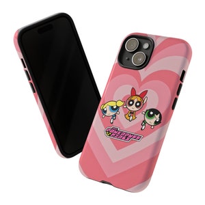 Powerpuff Girls Phonecase - Glossy or Matt Pink