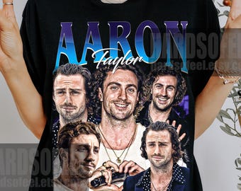 Limited Aaron Taylor Johnson Vintage Bootleg T-Shirt, Gift For Women and Man Unisex T-Shirt