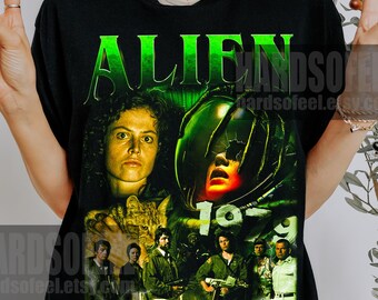 Tシャツ ALIEN エイリアン 79年 映画 ムービー 両面 ブートレグ