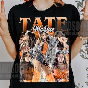 Limited Tate Mcrae Vintage Bootleg T-Shirt, Gift For Women and Man Unisex T-Shirt