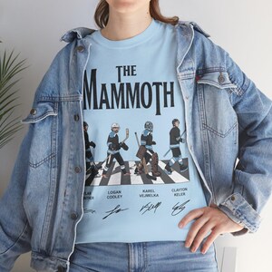 Vintage The Mammoth Hockey Abbey Road Shirt, Guenther Cooley Vejmelka Keller Tee, Comfort Colors and Gildan Oversized Tee, Utah Hockey Gift image 17