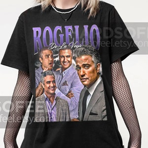 Limited Rogelio de la Vega Vintage T-Shirt, Gift For Women and Man Unisex T-Shirt