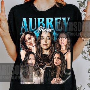 Limited Aubrey Plaza Vintage Bootleg T-Shirt, Gift For Women and Man Unisex T-Shirt