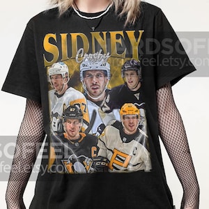 Sidney Crosby Shirt Ice Hockey American Professional Hockey Championship Sport Vintage Botleg 90S Sweatshirt Graphic Tee Gift Fans