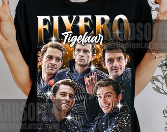 Jonathan Bailey Fiyero Vintage, Film Rétro Bootleg Des Années 90 T-shirt