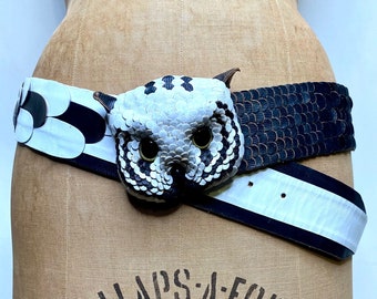 vintage Minoronzoni by Davco Vintage Minoronzoni by Davco Leather Belt - Etsy main image 4
