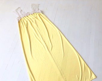 1970’s Yellow Lace Nightie
