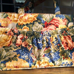Floral CHINTZ 1960&#39;s &quot;Margaret Smith&quot; SHABBY CHIC Purse
