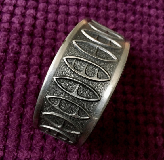 SIGNED Mid Century MODern Norwegian Bracelet / Vin