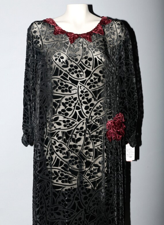 Authentic BOARDWALK Empire Costume in Black Silk … - image 3