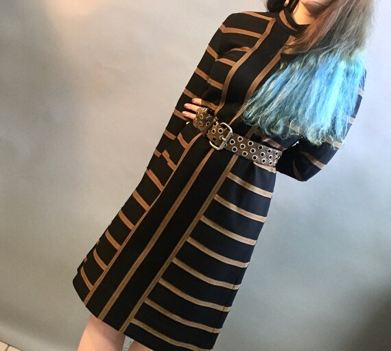 MOD 1960's MINI Dress, Vintage Scooter Girl Dress