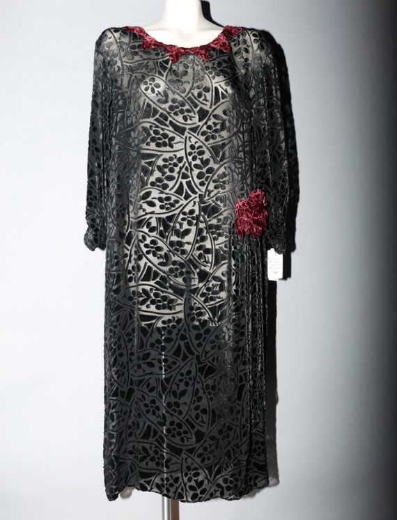 Authentic BOARDWALK Empire Costume in Black Silk … - image 1