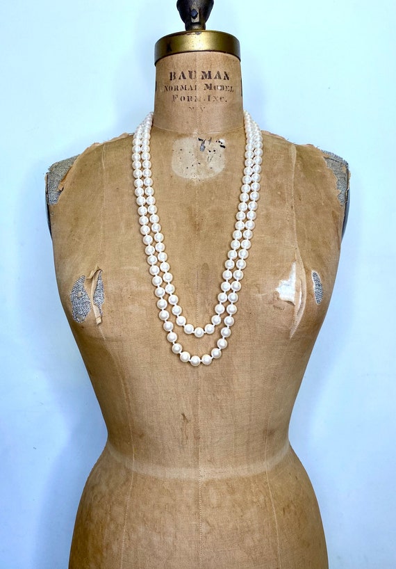 Lovely Double Strand of PEARLS, Multi Strand Pearl
