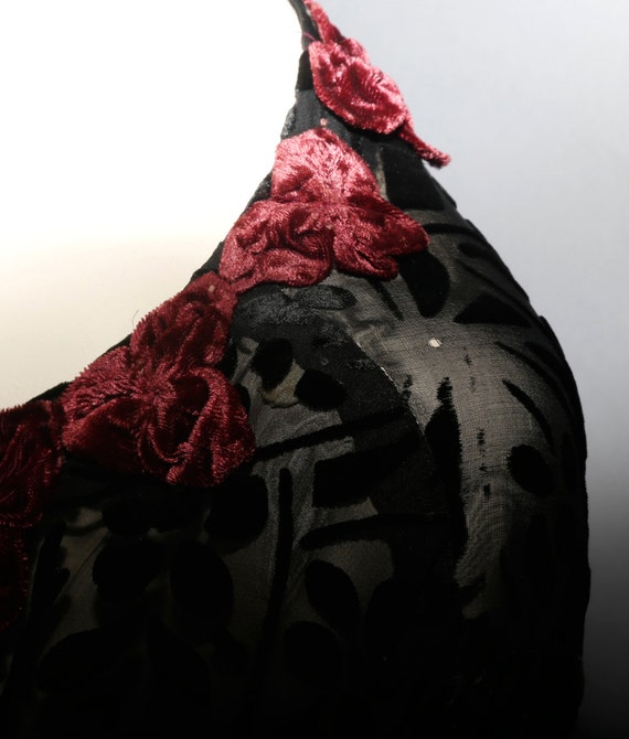 Authentic BOARDWALK Empire Costume in Black Silk … - image 5