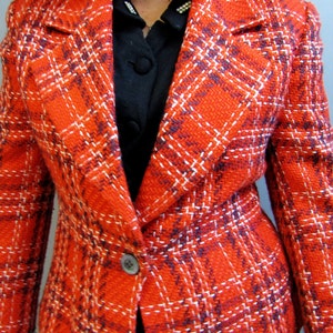 Leather jacket Jaeger London Brown size 8 UK in Leather - 36545450