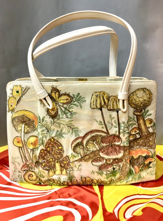 Handbags Gucci Gucci Flora Vintage Plastic Bag from The 70s-80s