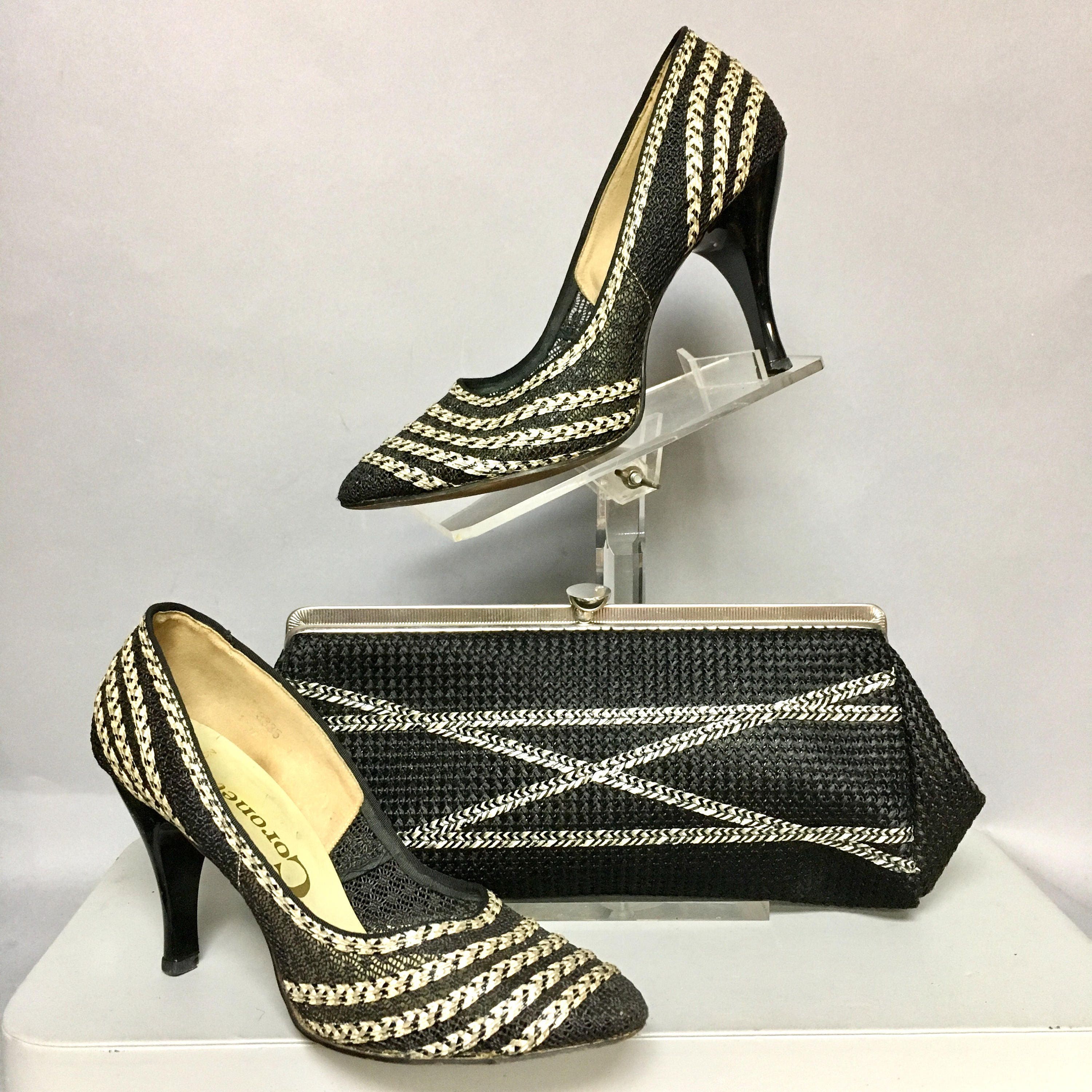 Cream court shoes shop and matching bag