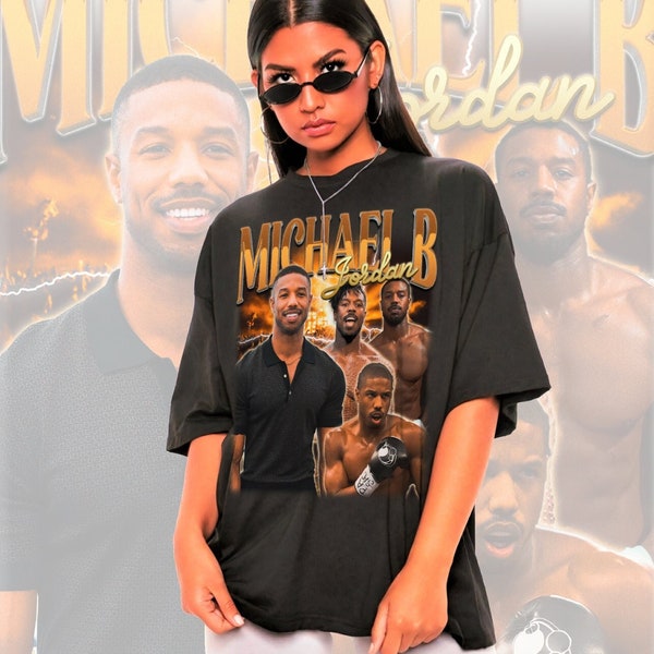 Retro Michael B Jordan Shirt -Michael B Jordan Tshirt,Michael B Jordan T shirt,Michael B Jordan Merch,Michael B Jordan Tee,