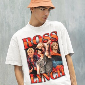 Retro ROSS LYNCH Shirt Ross Lynch Merch,R5 Lynch Rock Band Tshirt,Sabrina Sweatshirt,Austin Lynch Sweatshirt,Ross Lynch T shirt,R5 Shirt image 2