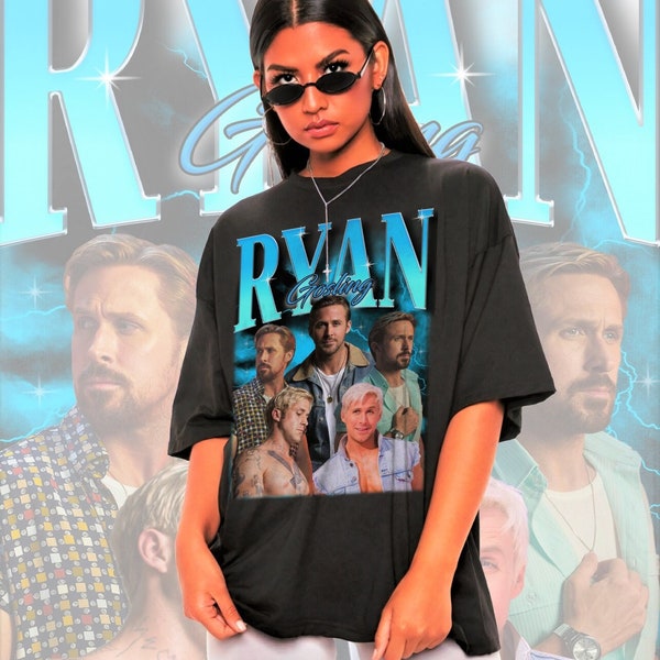 Chemise rétro Ryan Gosling -T-shirt hommage Ryan Gosling, sweat-shirt Ryan Gosling, pull Ryan Gosling des années 90, sweat à capuche Ryan Gosling, cadeau Ryan Gosling