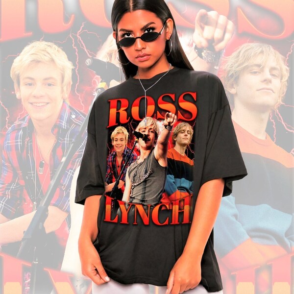 Retro ROSS LYNCH Shirt -Ross Lynch Merch,R5 Lynch Rock Band Tshirt,Sabrina Sweatshirt,Austin Lynch Sweatshirt,Ross Lynch T shirt,R5 Shirt