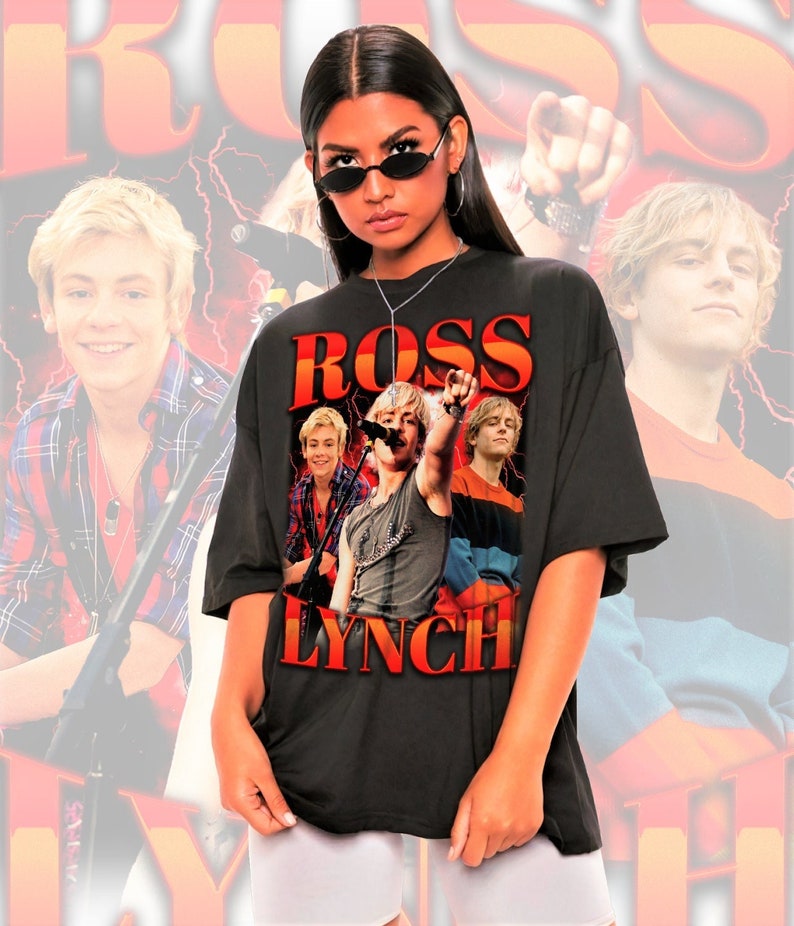 Retro ROSS LYNCH Shirt Ross Lynch Merch,R5 Lynch Rock Band Tshirt,Sabrina Sweatshirt,Austin Lynch Sweatshirt,Ross Lynch T shirt,R5 Shirt image 1