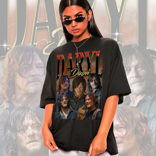 Retro Daryl Dixon Shirt -Daryl Dixon Sweatshirt,Daryl Dixon Tshirt,Daryl Dixon T-shirt,Norman Reedus Shirt,Norman Reedus Shirt,Rick Grimes