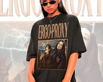 Retro Ergo Proxy Shirt -RE-I Mayer Shirt,Ergo Proxy Tshirt,Ergo Proxy Sweatshirt,Ergo Proxy Hoodie,Vintage Ergo Proxy Shirt,Ergo Proxy Merch