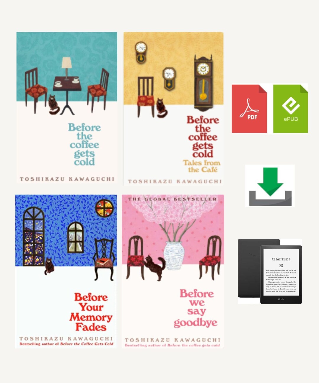 Before The Coffee Gets Cold Series Etsy Before the coffee gets cold series etsy