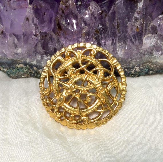 Viking Pitney Brooch British Museum Official Replica - Vintage