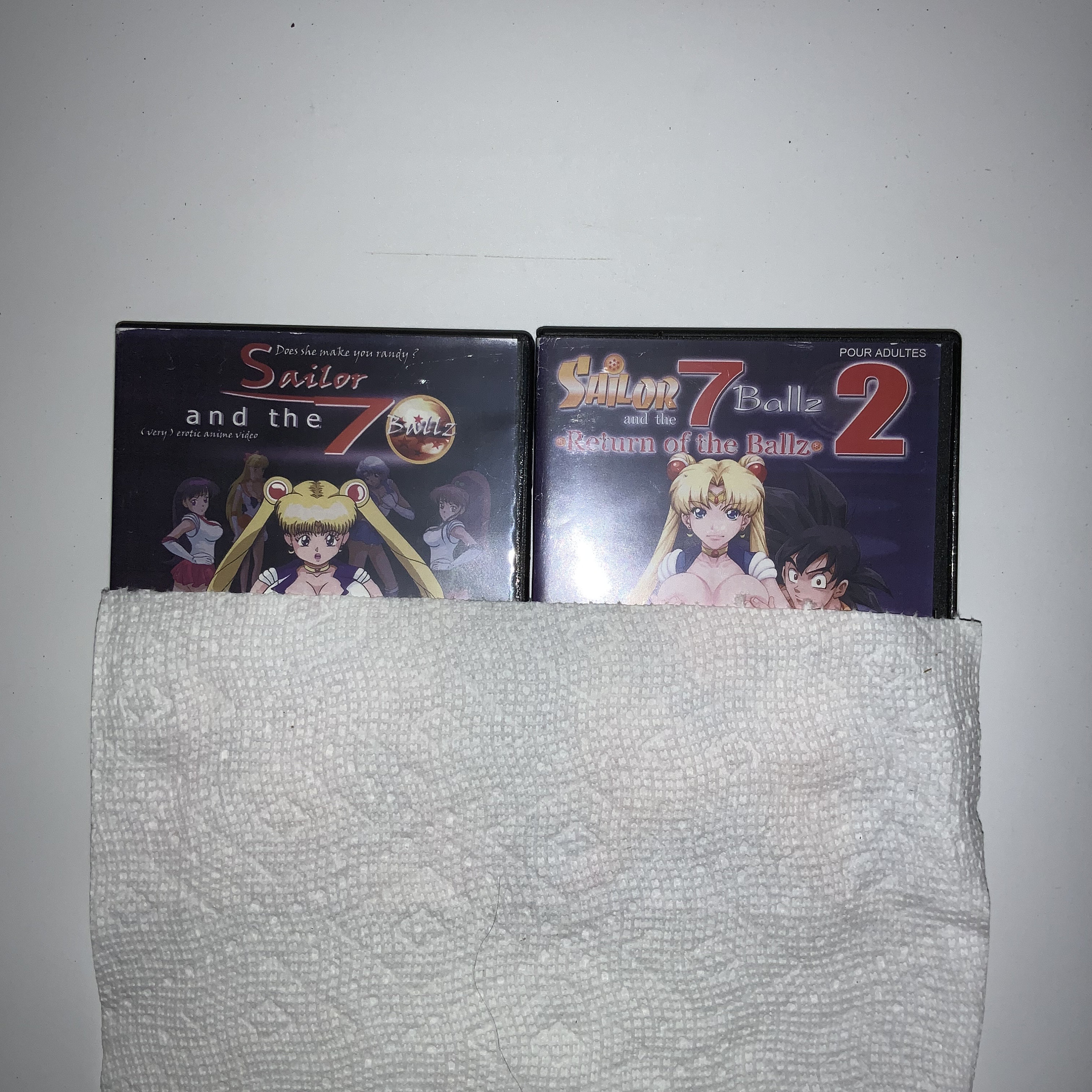 Sailor and the 7 Ballz Z 1 and 2 DVD Dragon Ball Z Meet Sailor Moon2 Dvd Set ENGLISH DUB Etsy