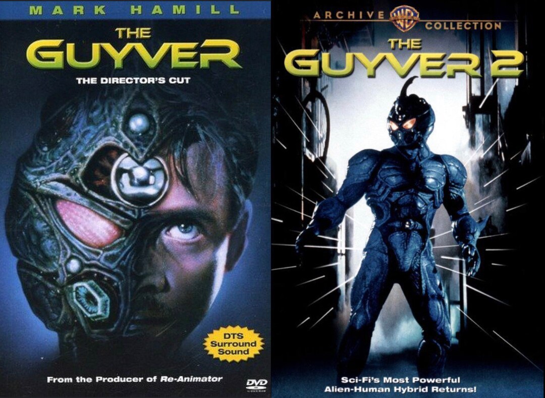 THE GUYVER 1 and 2: DVD “special Edition” Mark Hamill - Etsy