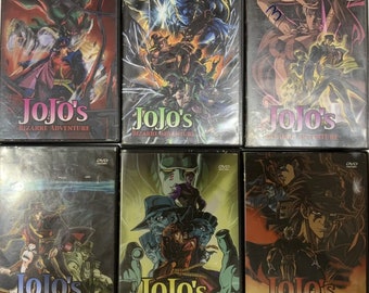 JoJo’s Bizarre Adventure: Complete Ova Set- Super Techno Arts  - Replacement DVD case included