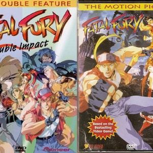 FATAL FURY: Double Impact and The Motion Picture- 2 DVD Set